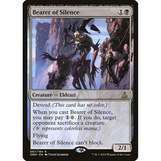 Bearer of Silence rare 67 Magic the Gathering Oath of the Gatewatch