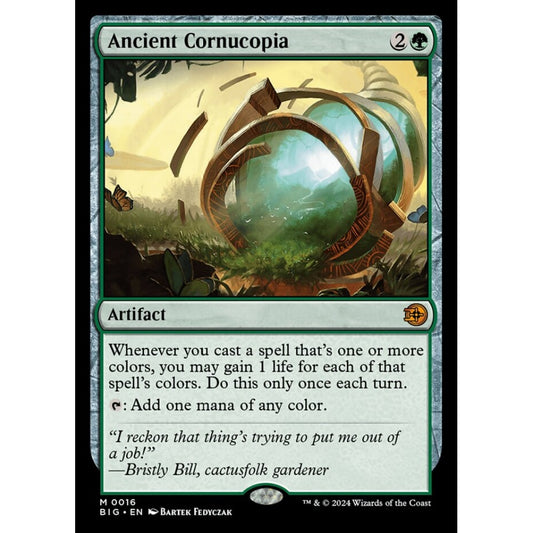 Ancient Cornucopia, 16, mythic, Magic: The Gathering, Outlaws of Thunder Junction