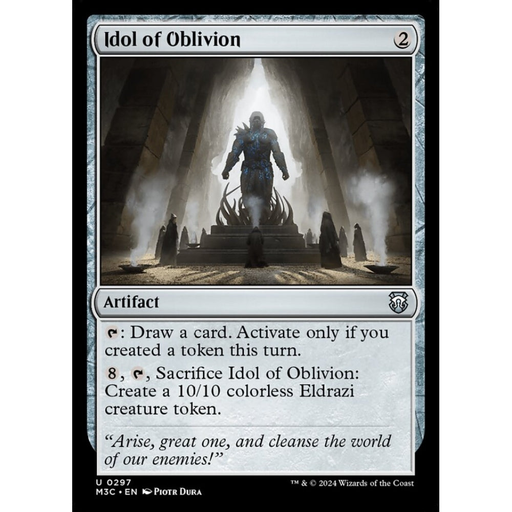 Idol of Oblivion, 297, uncommon, Magic: The Gathering, Modern Horizons 3