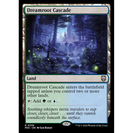 Dreamroot Cascade, 338, rare, Magic: The Gathering, Modern Horizons 3