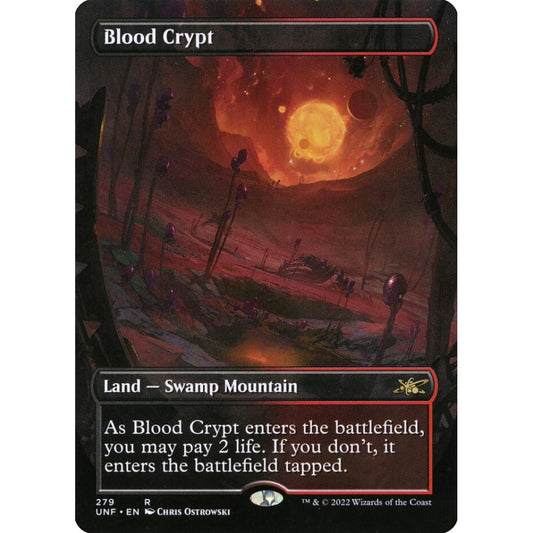 Blood Crypt rare 279 Magic the Gathering Unfinity