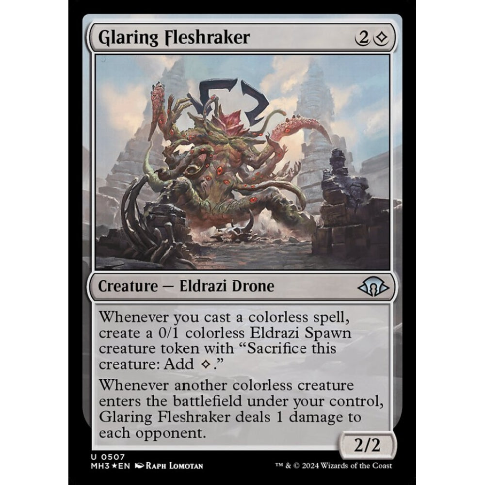 Glaring Fleshraker, 507, uncommon, Magic: The Gathering, Modern Horizons 3
