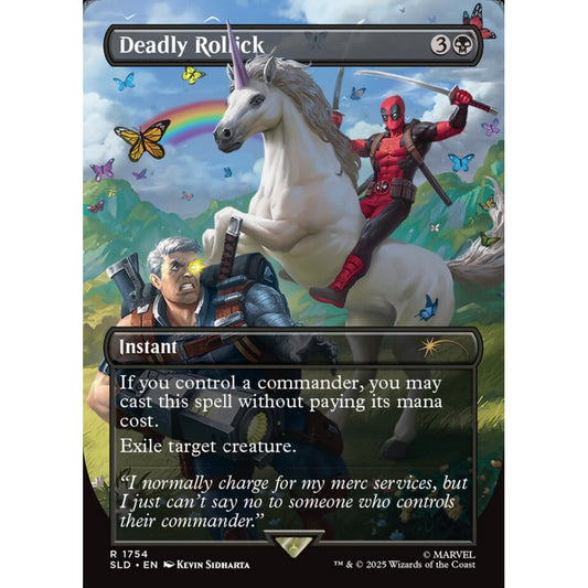 Deadly Rollick rare 1754 Magic the Gathering Secret Lair Drop