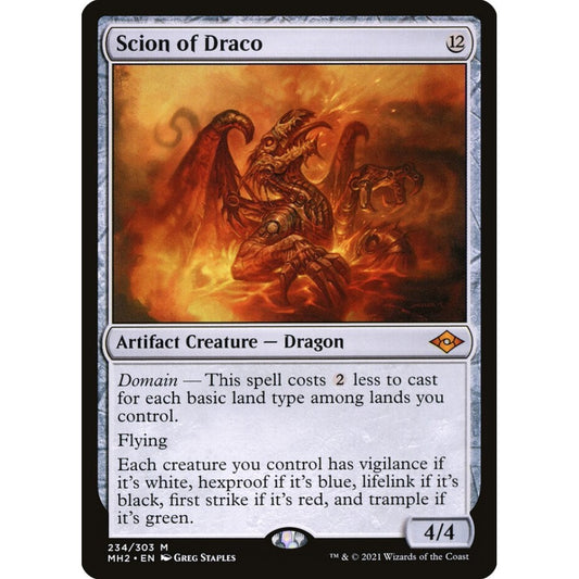 Scion of Draco mythic 234 Magic the Gathering Modern Horizons 2