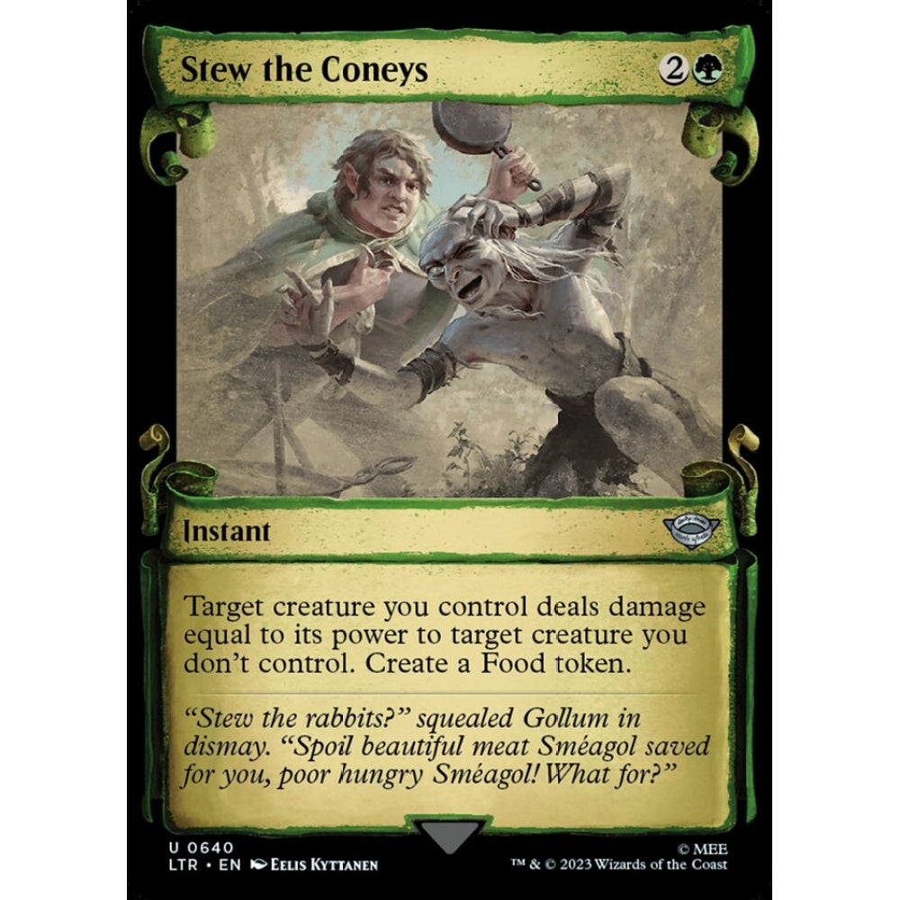 Stew the Coneys, uncommon, 640, Magic the Gathering, The Lord of the Rings: Tales of Middle-earth