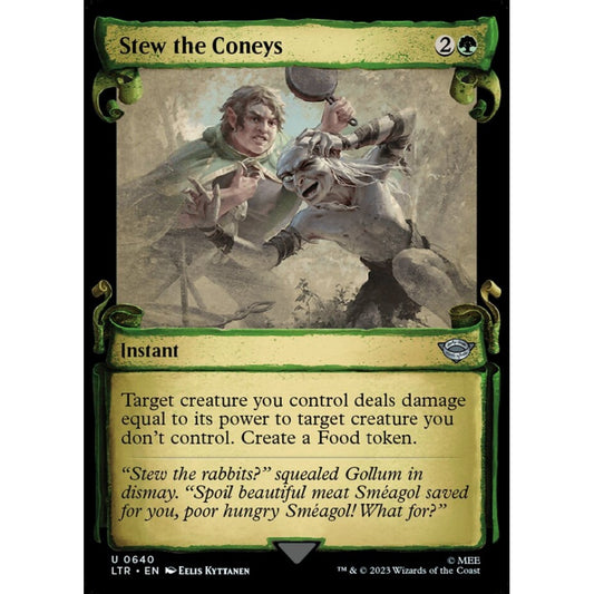 Stew the Coneys, uncommon, 640, Magic the Gathering, The Lord of the Rings: Tales of Middle-earth