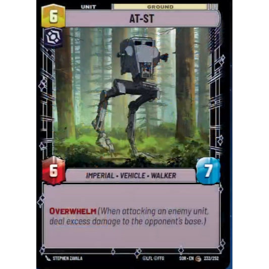 AT-ST, 232, C, Star Wars Unlimited, Sparks Of Rebellion