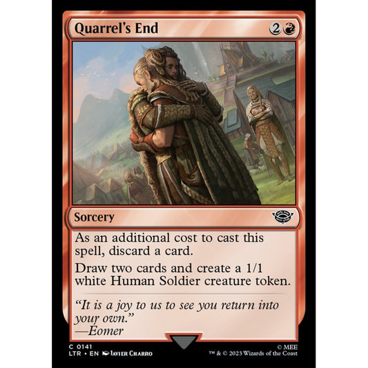 Quarrel's End, common, 141, Magic the Gathering, The Lord of the Rings: Tales of Middle-earth