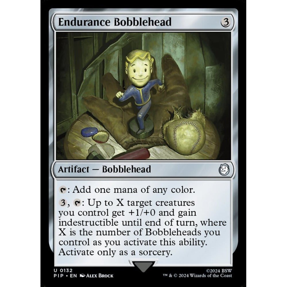 Endurance Bobblehead uncommon 132 Magic the Gathering Fallout