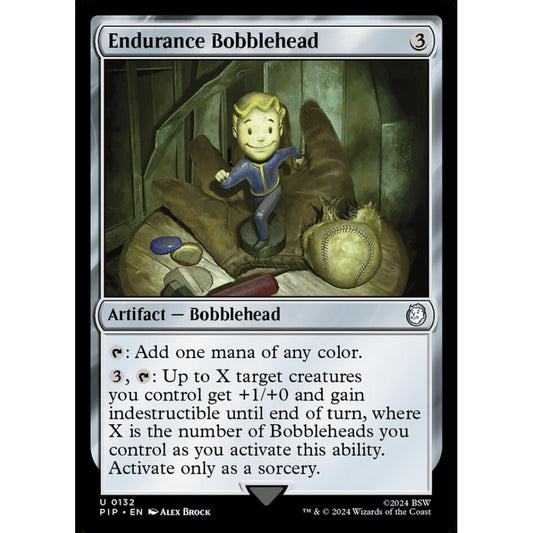 Endurance Bobblehead uncommon 132 Magic the Gathering Fallout