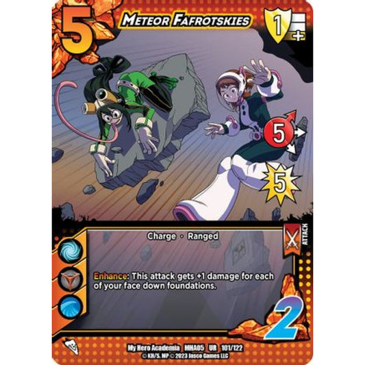 Meteor Fafrotskies, 101/122, UR, UniVersus, MHA05 Undaunted Raid