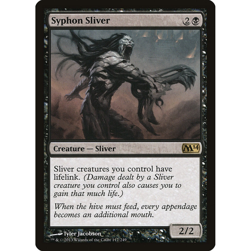 Syphon Sliver rare 117 Magic the Gathering Magic 2014