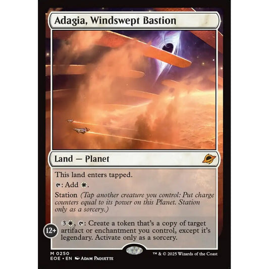 Adagia, Windswept Bastion mythic 250 Magic the Gathering Edge of Eternities