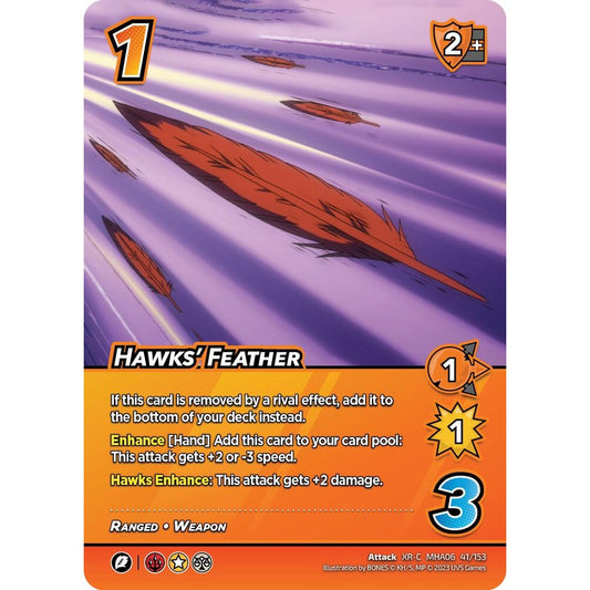 Hawks' Feather, 41/153, MHA06, Universus, MHA06 Jet Burn, nan