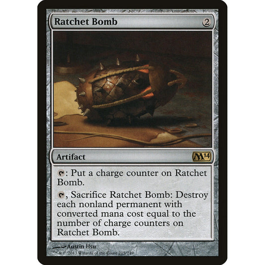 Ratchet Bomb rare 215 Magic the Gathering Magic 2014