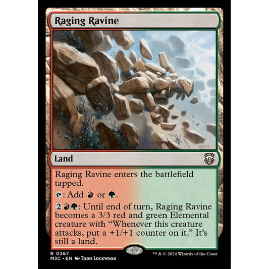 Raging Ravine, 367, rare, Magic: The Gathering, Modern Horizons 3