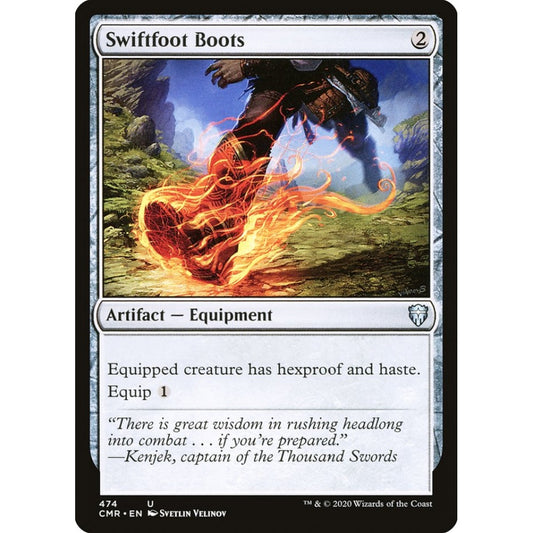 Swiftfoot Boots uncommon 474 Magic the Gathering Commander Legends