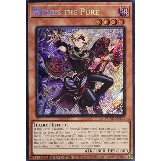Medius the Pure (DUAD- ENSP1) DUAD-ENSP1 Secret Yu-Gi-Oh Duelist's Advance