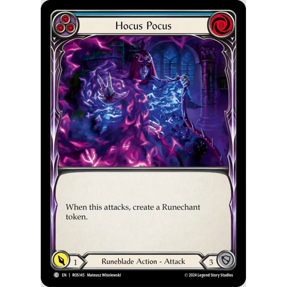 Hocus Pocus, Blue), Common, Flesh and Blood, Rosetta