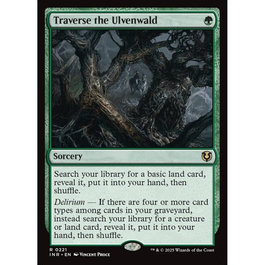 Traverse the Ulvenwald, 221, rare, Magic: The Gathering, Innistrad Remastered