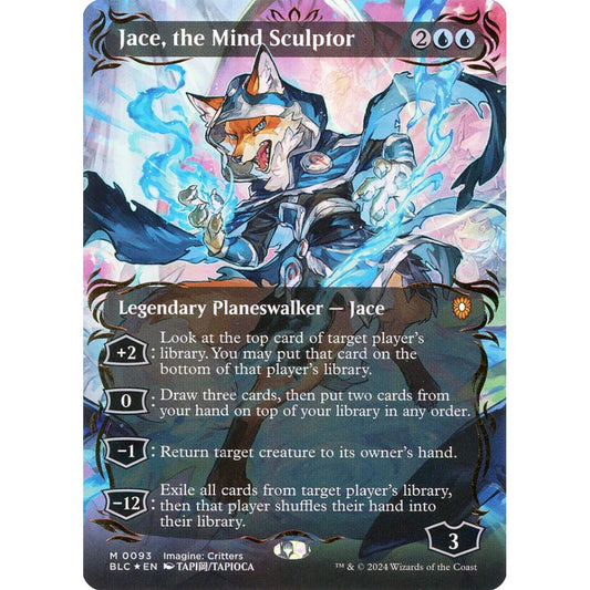 Jace, the Mind Sculptor, 93, mythic, Magic: The Gathering, Bloomburrow