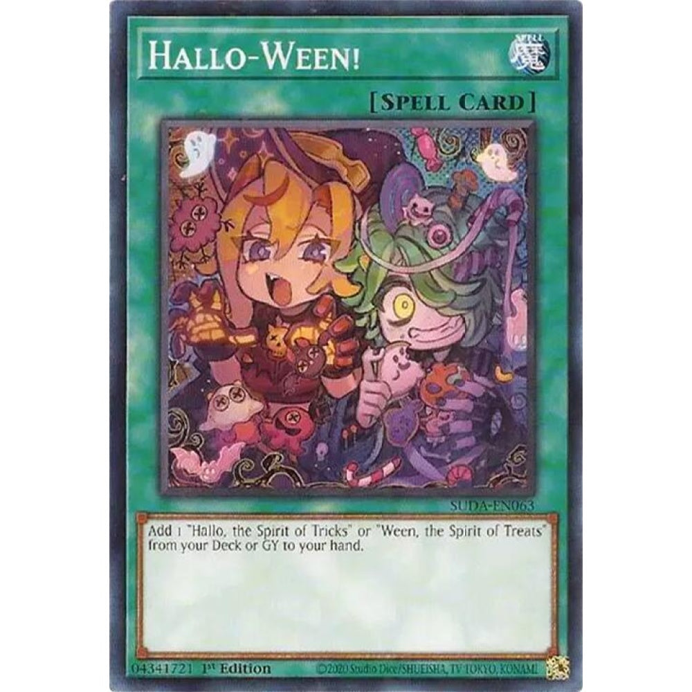 Hallo-Ween! SUDA-EN063 Common Yu-Gi-Oh Supreme Darkness