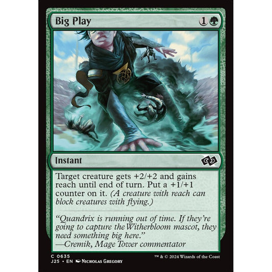 Big Play, 635, common, Magic: The Gathering, Foundations Jumpstart
