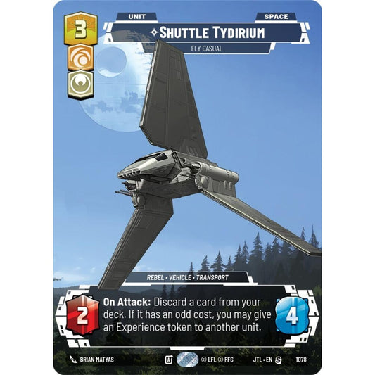 Shuttle Tydirium, S, JTL 1078) Prestige Foil, Star Wars Unlimited