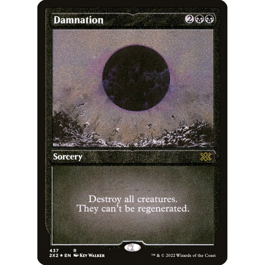 Damnation rare 437 Magic the Gathering Double Masters 2022