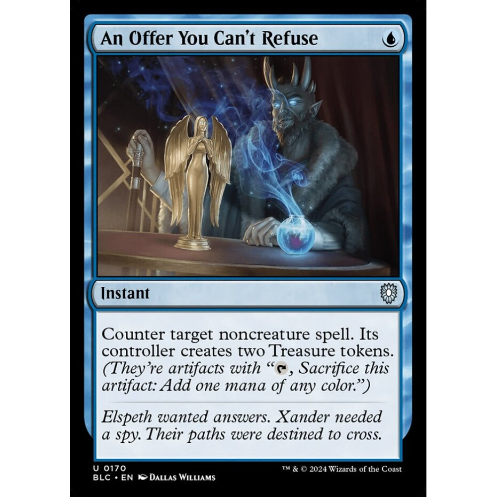 An Offer You Can't Refuse, 170, uncommon, Magic: The Gathering, Bloomburrow
