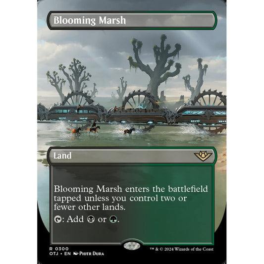 Blooming Marsh, 300, rare, Magic: The Gathering, Outlaws of Thunder Junction