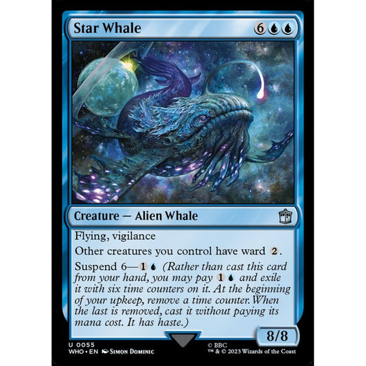 Star Whale uncommon 55 Magic the Gathering Doctor Who