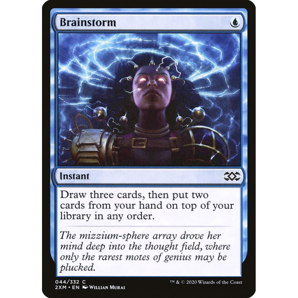 Brainstorm common 44 Magic the Gathering Double Masters