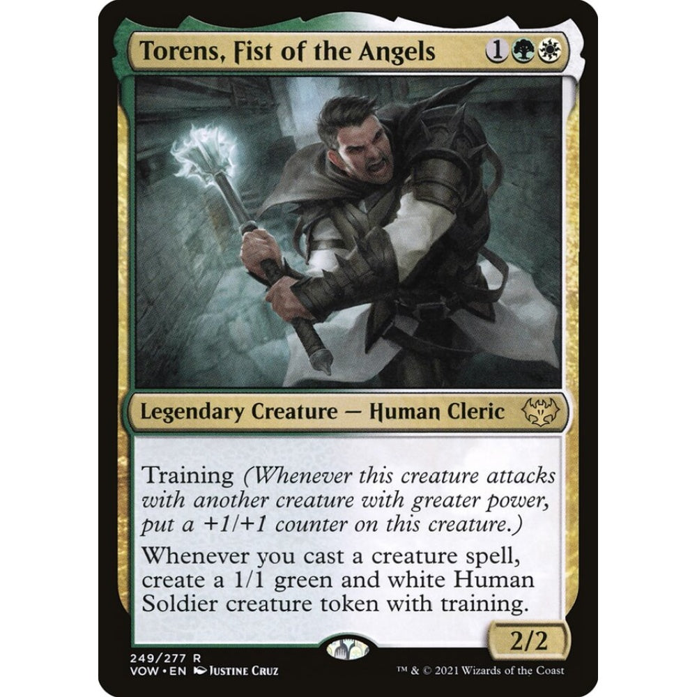 Torens, Fist of the Angels rare 249 Magic the Gathering Innistrad: Crimson Vow