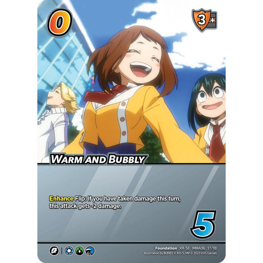 Warm and Bubbly, 17/18, MHA06, Universus, MHA06 Jet Burn, nan