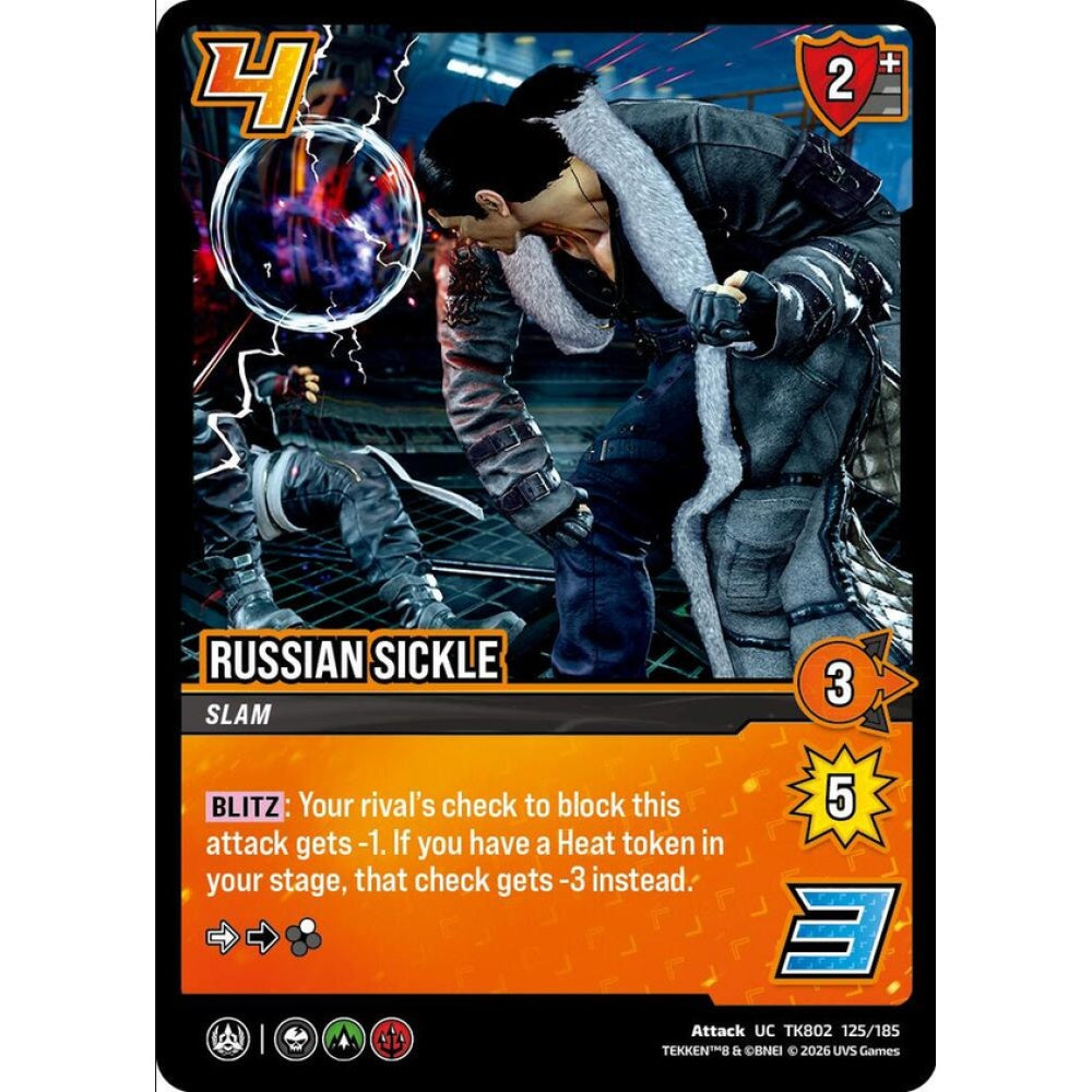 Russian Sickle 125/185 TK802 Universus Tekken 8 Attack UC