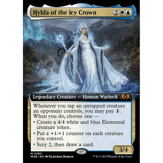 Hylda of the Icy Crown, mythic, 363, Magic the Gathering, Wilds of Eldraine