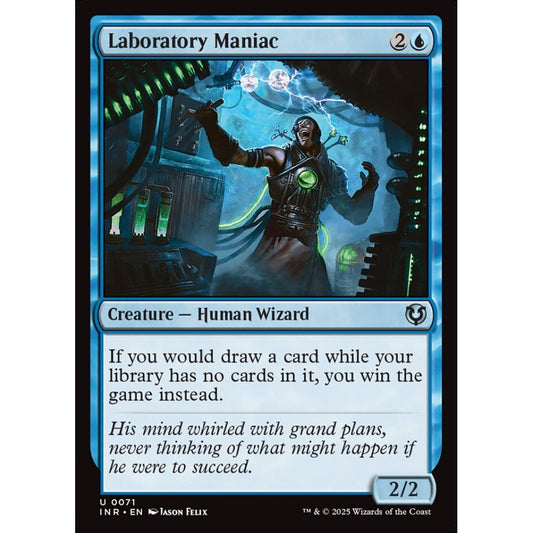 Laboratory Maniac, 71, uncommon, Magic: The Gathering, Innistrad Remastered