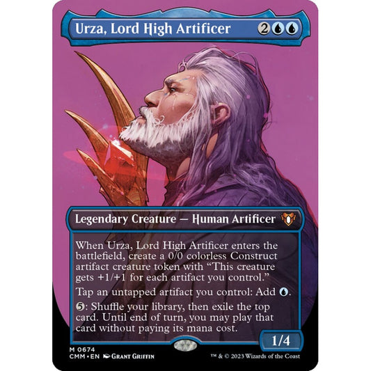 Urza, Lord High Artificer mythic 674 Magic the Gathering Commander Masters