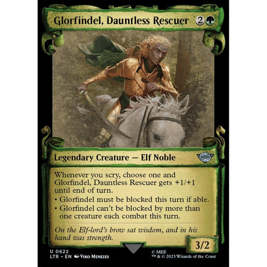 Glorfindel, Dauntless Rescuer, uncommon, 622, Magic the Gathering, The Lord of the Rings: Tales of Middle-earth