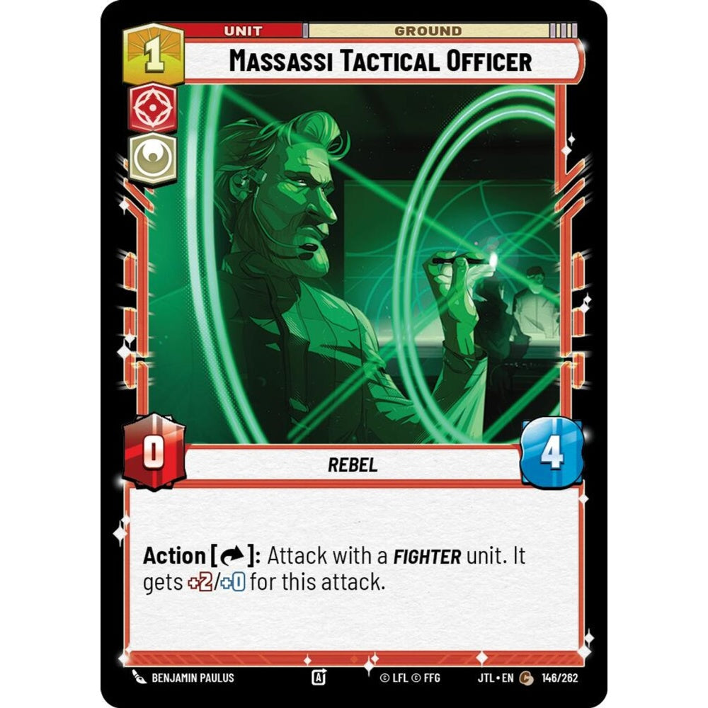 Massassi Tactical Officer, C, JTL 146), Star Wars Unlimited
