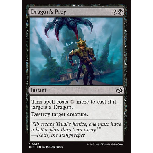 Dragon's Prey common 79 Magic the Gathering Tarkir: Dragonstorm