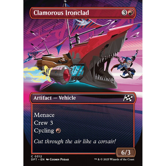 Clamorous Ironclad, 312, common, Magic: The Gathering, Aetherdrift