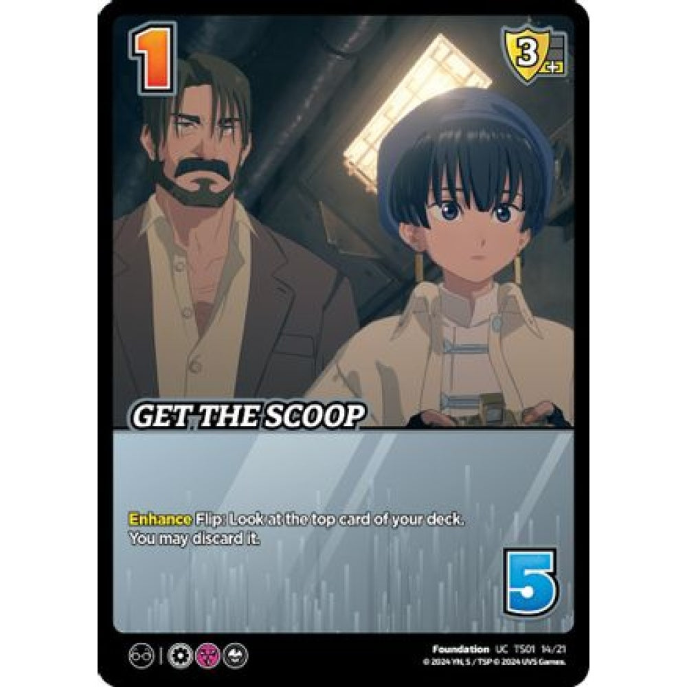 Get The Scoop, 14/21, UC, UniVersus, Cowboy Bebop & Trigun Stampede