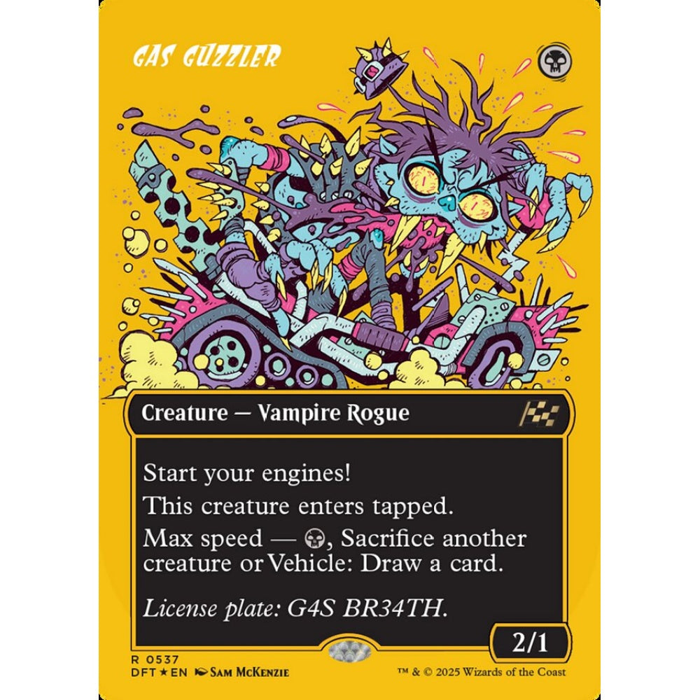 Gas Guzzler, 537, rare, Magic: The Gathering, Aetherdrift