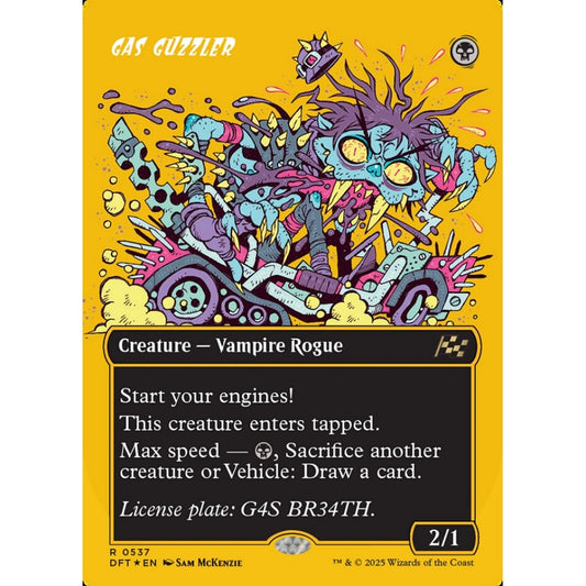 Gas Guzzler, 537, rare, Magic: The Gathering, Aetherdrift