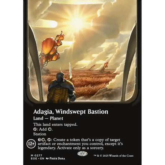 Adagia, Windswept Bastion mythic 277 Magic the Gathering Edge of Eternities