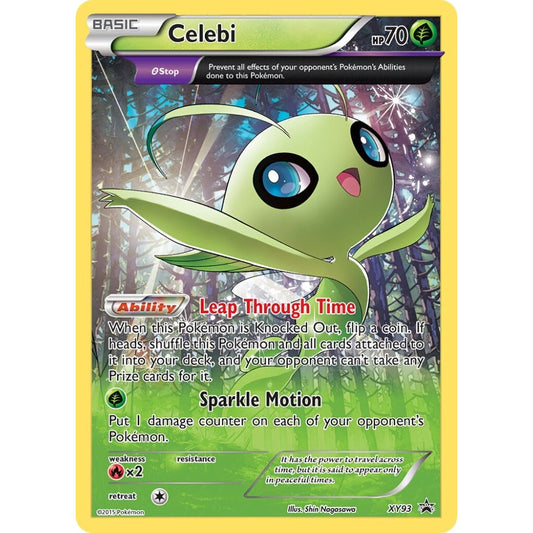Celebi Promo XY93 Pokemon Card Game XY Promos