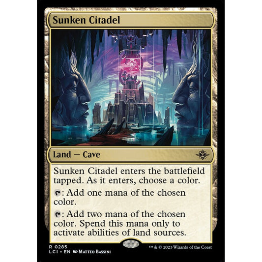 Sunken Citadel rare 285 Magic the Gathering The Lost Caverns of Ixalan