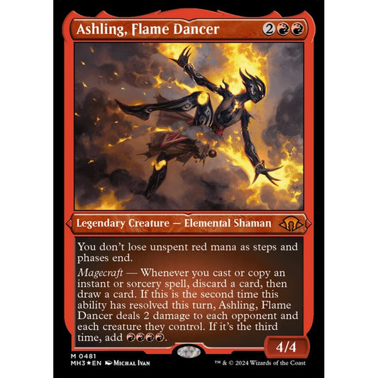 Ashling, Flame Dancer, 481, mythic, Magic: The Gathering, Modern Horizons 3